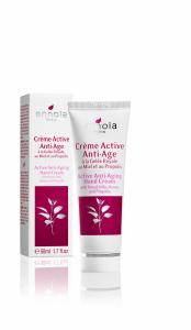 Active anti-aging hand cream with royal jelly, honey and propolis